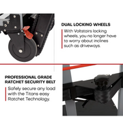 Voltstair Titan Motorized Powered Stair Climbing Hand Truck Dolly