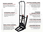 Voltstair GO Powered Motorized Stair Climbing Hand Truck