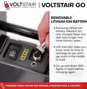 Voltstair GO Powered Motorized Stair Climbing Hand Truck