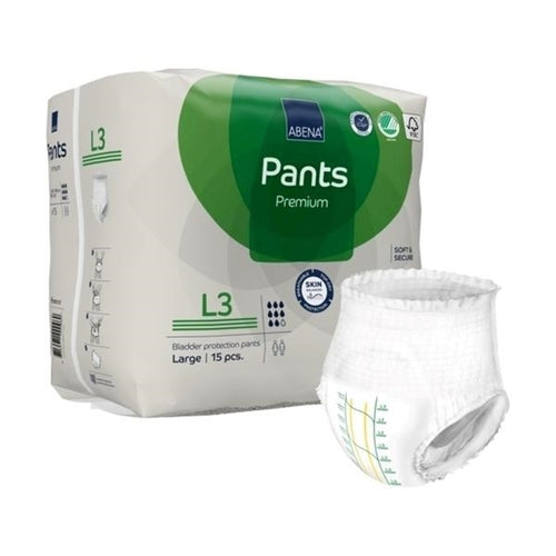 Package of Abena adult briefs
