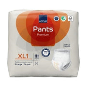 Pack of Abena Premium Pants XL1 on a white background