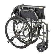 wheelchair folded up