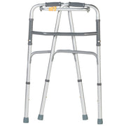Silver walker with gray feet on a white background