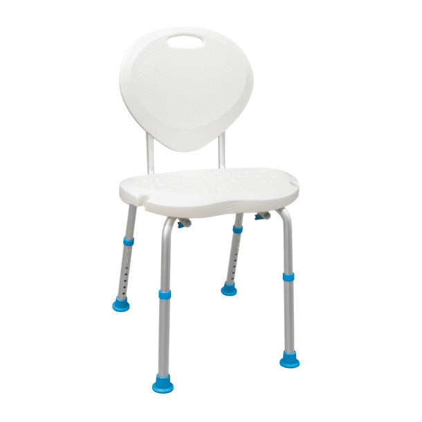 Aquasense Ergonomic Adjustable Bath Seat With Backrest