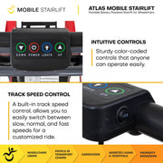 Atlas Portable Wheelchair Stairlift