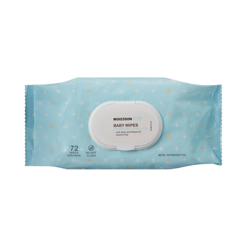 Mikesson baby wipes packaging on a white background