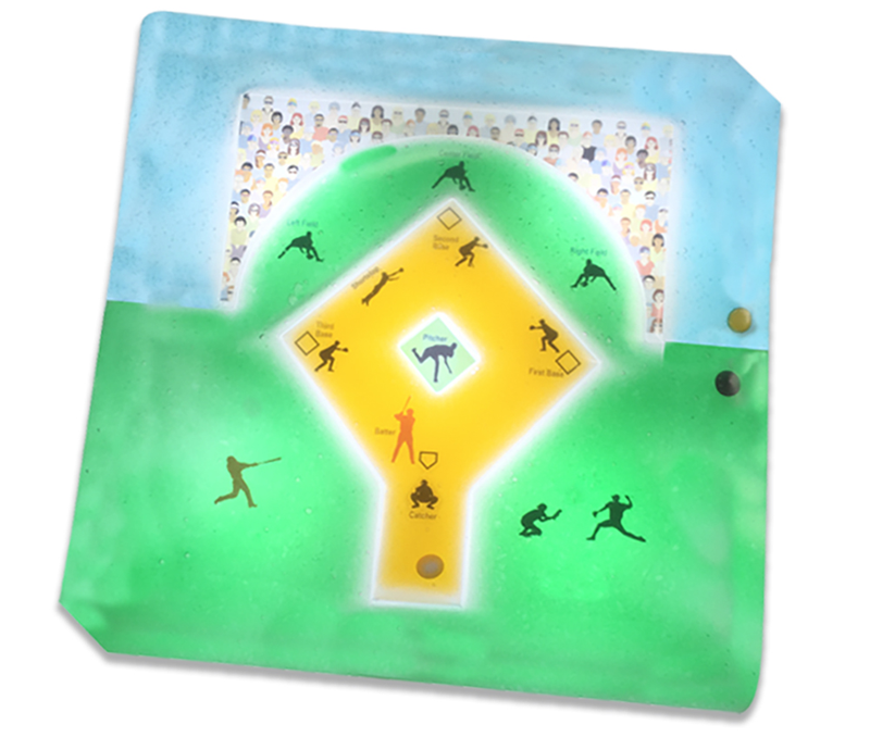 Baseball Gel Maze – Skil Care Tactile Stimulation Pad