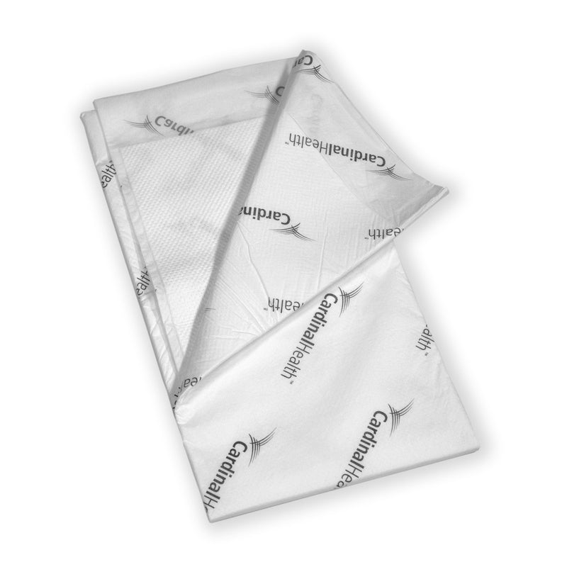 underpads stacked on a white background
