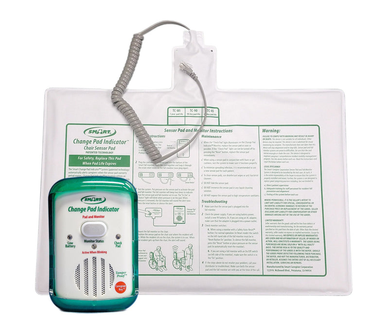 Smart Caregiver Cpc90 Sys Change Pad Monitor With 90 Day Chair Pad