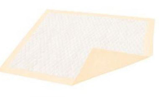 Rectangular underpad with textured surface on a white background