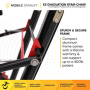 EZ Evacuation Foldable Stair Lift Chair