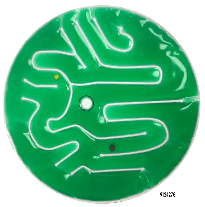 Circle Gel Maze Pad 17" Diameter Tactile Sensory
