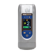 Digital device with a screen and control buttons on a white background