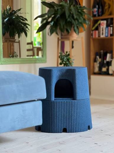 stool in the living room