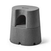 gray shower stool