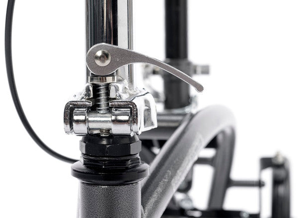 Close-up of a mechanical valve on a white background