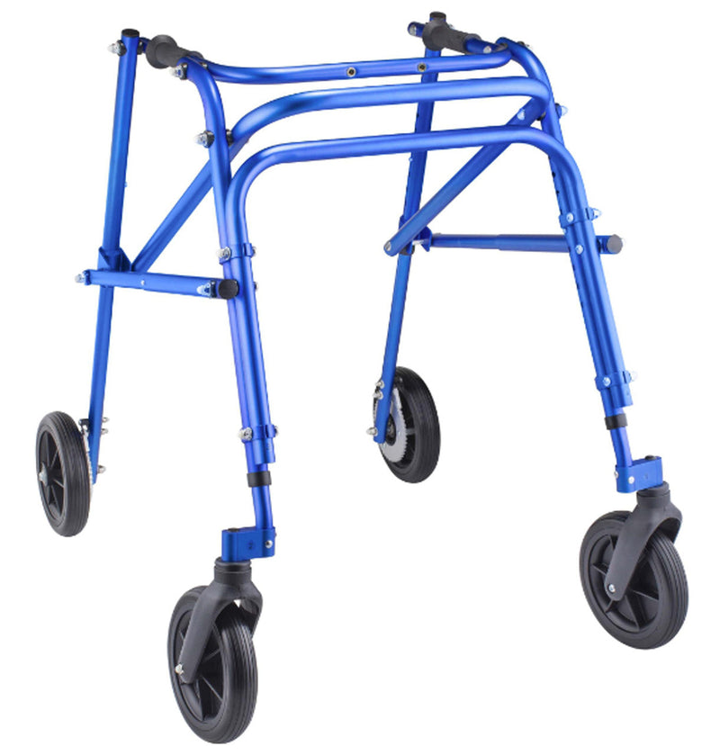 Klip 4 Wheel Posterior Walker With 8" Outdoor Wheels Medium