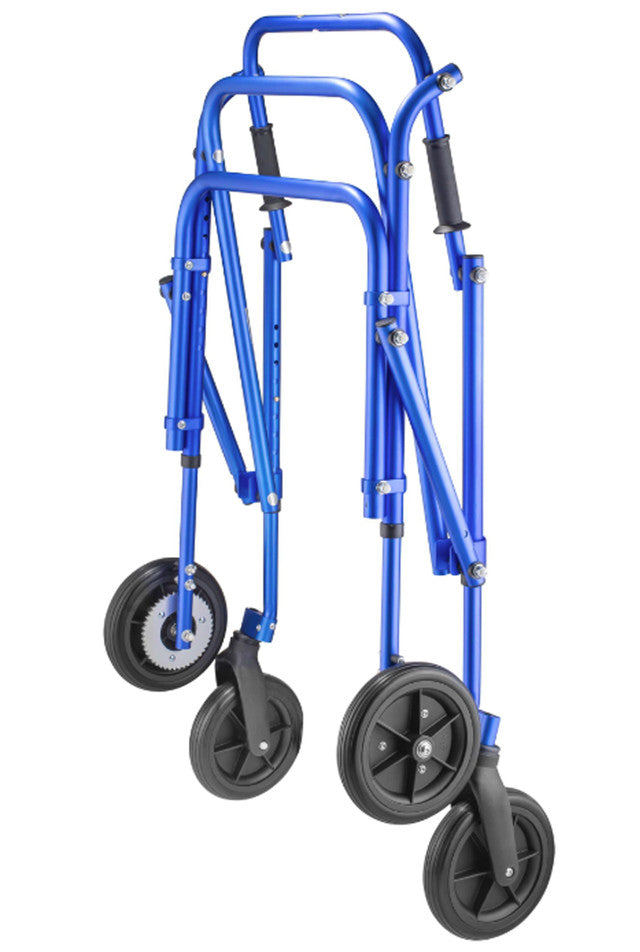 Klip 4 Wheel Posterior Walker With 8" Outdoor Wheels Medium
