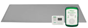 Heating mat with digital controller on a white background