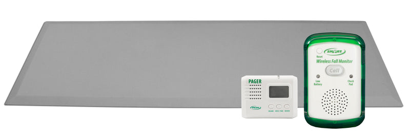 Heating mat with digital controller on a white background