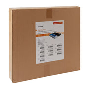 Cardboard box with a Mckesson label on a white background