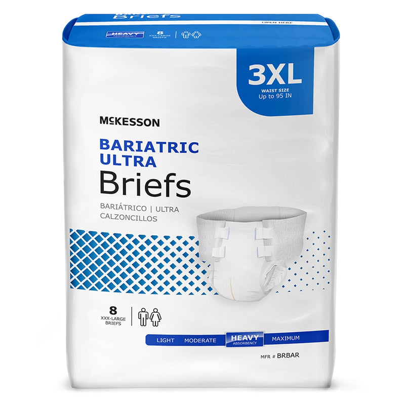 Mckesson Ultra Absorbent Underwear, X Large, Heavy Absorbency, Unisex