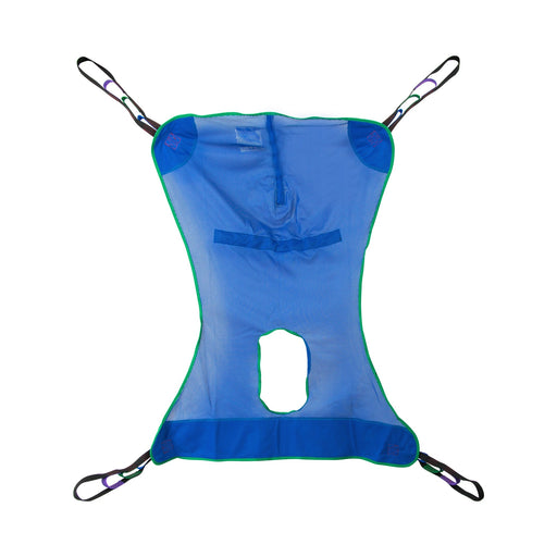 McKesson Mesh Full Body Patient Lift Sling with Commode Opening