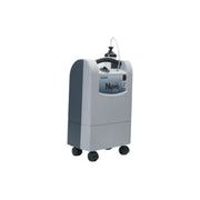 Gray medical device labeled 'Nuvo' on a white background