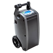 Portable oxygen concentrator on a white background
