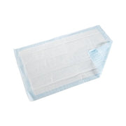 Pack of disposable face masks on a white background