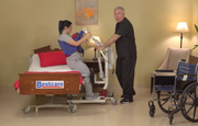 SA228H being used to help a patient out of bed