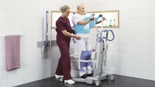 Arjo Sara Flex Electric Sit To Stand Transfer Aid Fully Assembled