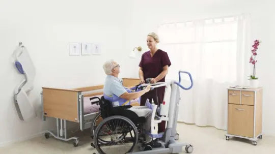 Arjo Sara Flex Electric Sit To Stand Transfer Aid Fully Assembled