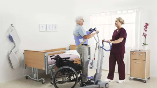 Arjo Sara Flex Electric Sit To Stand Transfer Aid Fully Assembled