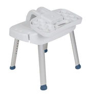 shower chair back folds down