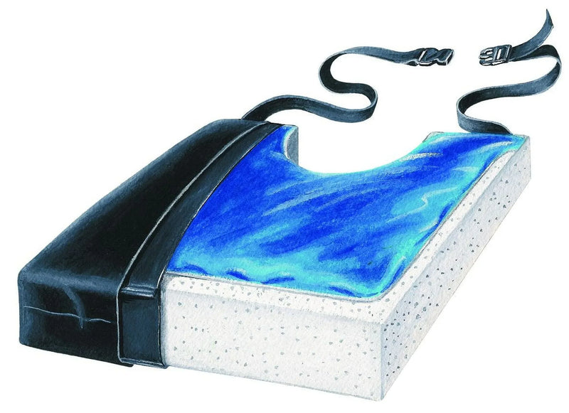 skil-care cushion with cut out for coccyx