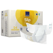 Packaging of Abena Slip Premium bladder protection briefs on a white background