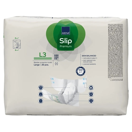 Abena Slip Premium L3 Heavy Absorbency Incontinence Brief