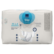 Pack of Abena Slip Premium adult diaper briefs on a white background