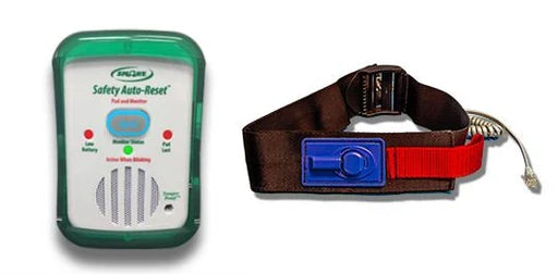 Smart Caregiver SSB90V-SYS – Safety Auto-Reset Monitor with 20"–44" Antimicrobial Quick Release Hook & Loop Seat Belt