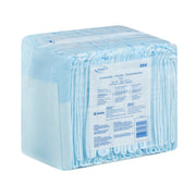 Pack of Tena underpants on a white background