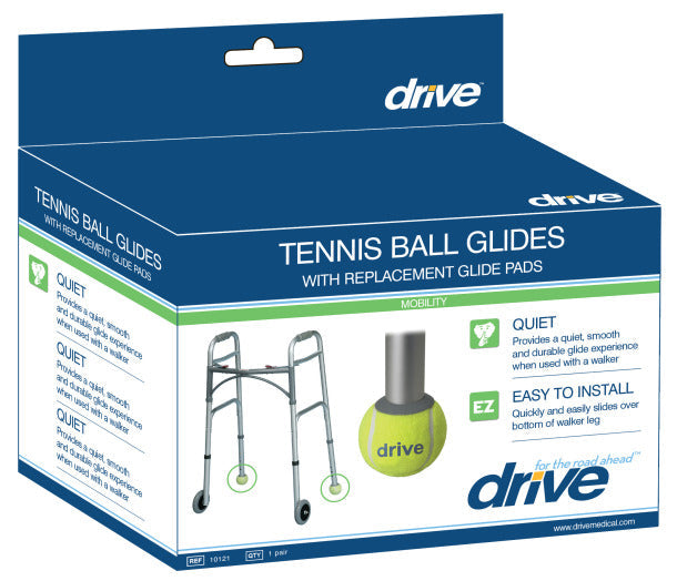 Tennis Ball Glides With Replaceable Glide Pads