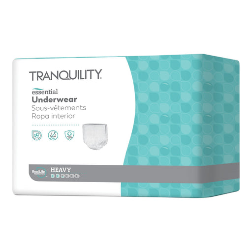 Pack of Tranquility essential underwear on a white background