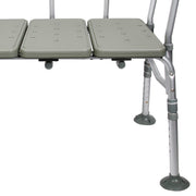 Folding fishing chair with three adjustable seats on a white background