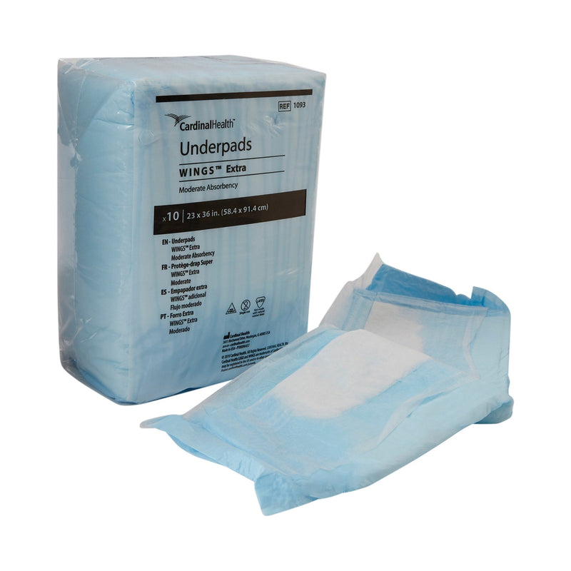 Cardinal Health Simplicity Extra Moderate Underpads 23" X 36"