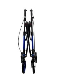 Collapsible walker on a white background